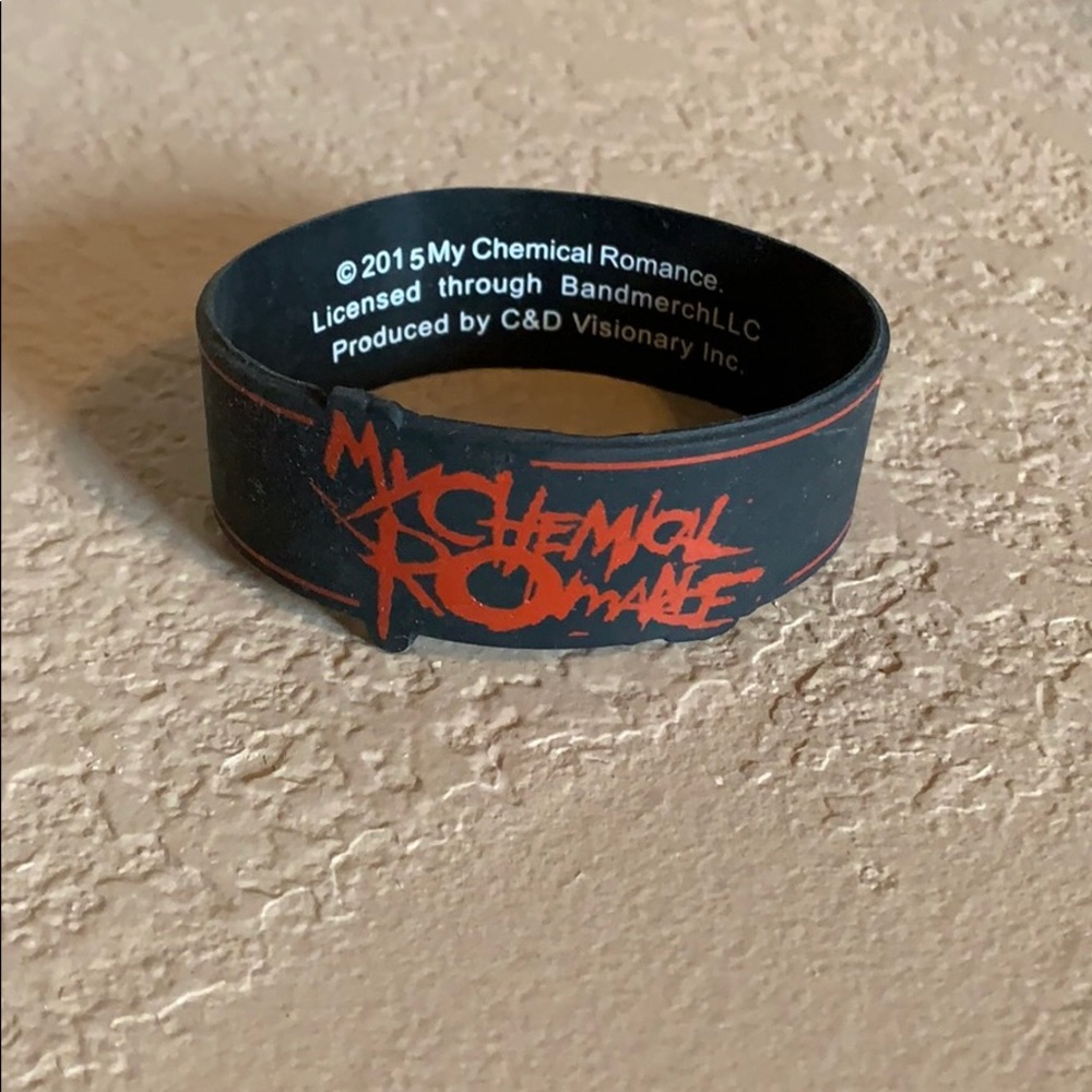 MCR rubber band bracelet